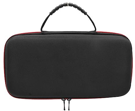 Cocoarm Shockproof Drop Proof EVA Microphone Bag Zipper Case for Microphone Wireless Microphone Carrying Case with Sponge Filling, Large Capacity for Transmitters, Receivers, and More