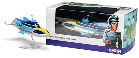 Corgi CC01001 Stingray Model Vehicle - Diecast Planes & Aircraft Models for Adults, Die Cast Plane, Toy Airplanes - Gift for Young Aviation Fans, Birthday Gifts for Him