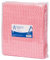 Andarta - Red J-Dish Cloths - Pack of 50 (35 x 42cm) - Versatile Cleaning Cloths for Kitchens, Bathrooms and General Areas - Absorbent, Quick-Drying, Washable and Lightweight