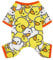 Dog Pajamas for Small Dogs Boy Girl Puppy Pjs Pet Clothes Cute Soft Material Dog Clothes Dog Outfits Shirts for Chihuahua Yorkie Teacup Cat Clothes Puppy Outfit Doggy Apparel (Large, Duck)