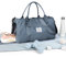 HYC00 Sport Duffel Bag Damen Handgepäck Sporttasche für Damen Herren mit Nassfach & Schuhfach, Reisetasche Damen Weekender Gym Travel Duffel Bags Schwimmtasche Yoga Bag Trainingstasche,Graublau