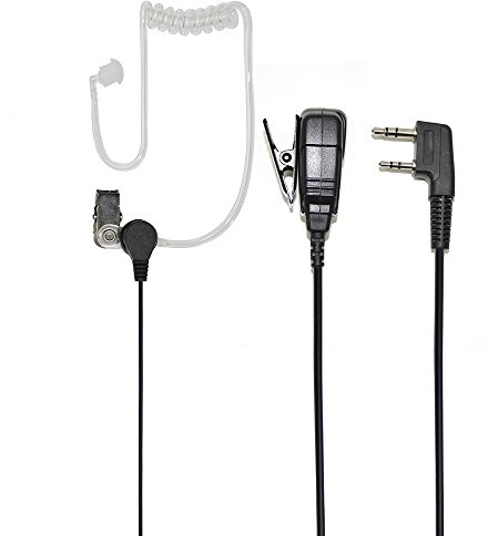 PNI Headset mit Mikrofon und Akustikschlauch HS82L mit 2-poligem K-Stecker