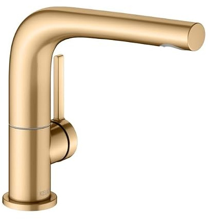 Keuco Waschtisch-Einhebelmischer 150 Edition 400 A 153mm, schwenkb., o. Abl.garn, MS geb.