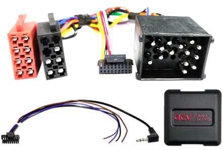 ACV Lenkradfernbedienung LFB Adapter Interface für BMW3er/5er/7er/X5 / Mini E38/E39/E46/E53 17Pin Multilead IBus 42xbm003