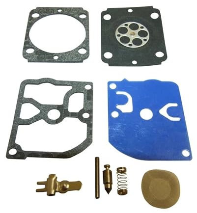 AOIUU Kit di riparazione e ricostruzione della membrana della guarnizione del carburatore adatto for soffiatore S-t-i-H-L BG66 BG86 for motosega Zama. Set di guarnizioni della membrana del carburatore