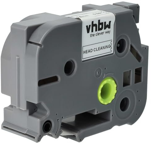 vhbw Druckkopf Reinigungskassette Ersatz für Brother TZE-CL5, TZECL5 für Beschriftungsgerät - 2,5mx 24mm