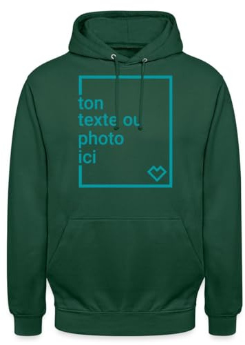 Spreadshirt Sweat Personnalisable Hoodie Pull Personnalisé