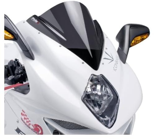 Puig 5651F Z-Racing Scheibe optimierte Aerodynamik, Dunkel Getönt