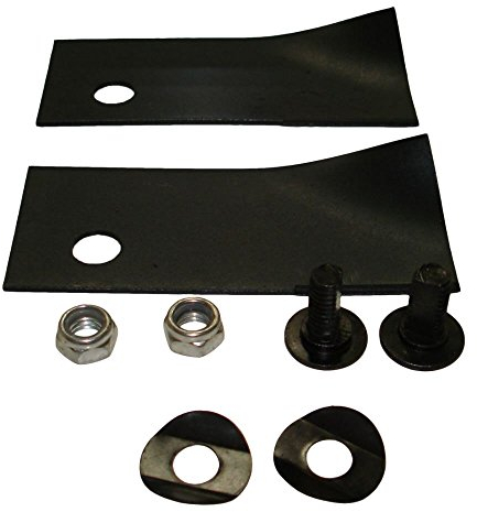 Rover Lot de 2 lames et boulons pour tondeuse à gazon de 45,7 cm et 50,8 cm