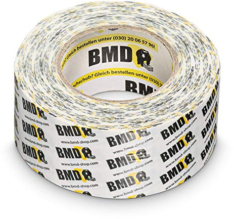 BMD Multi Klebeband | 60mm x 25m | 4 Größen | für Innen & Außen | UV-Beständig | für Unterspannbahnen, Dampfbremsen, Dampfsperren | nach DIN EN 4108 Teil 11 | Profiqualität Made in Germany