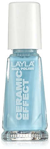 Layla Cosmetics 1243R23-089 Ceramic Effect Nagellack - on the beach, 1er pack (1 x 0.01 l)