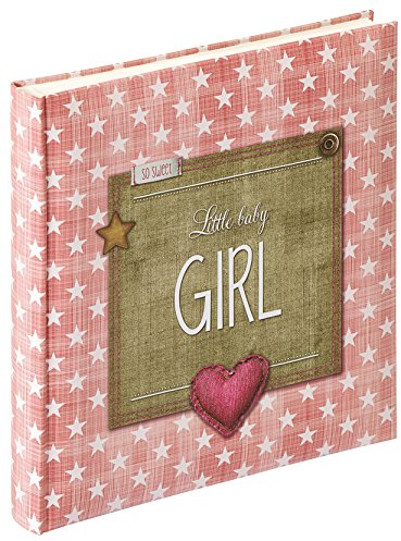 walther design Fotoalbum rosa 28 x 30,5 cm Babyalbum, Baby Little Baby UK-100-R