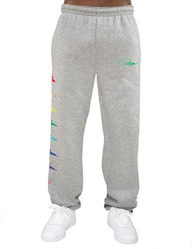 REDRUM Plain Sweatpants Jogger Pants Jogginghose aus Baumwolle - Sporthose, Trainingshose, Fitnesshose oder Bequeme Freizeithose für Damen und Herren (3XL, Multicolor Grau)
