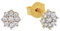 Amor Ohrstecker Damen Ohrschmuck, mit Zirkonia synth., 0,5 cm, Gold, Kommt in Schmuck Geschenk Box, 2013888