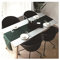 Beydodo Tischläufer Frühling Modern, Tischläufer Grün 32x160CM Rechteckig Smat Tischläufer für Esstisch Party Urlaub Dekoration