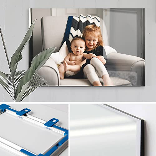 BilderKing eigenes Foto 30x20cm als Acrylglasbild mit verstärkter Rückseite aus Alu-Dibond drucken, SOFORT ONLINE Upload & Vorschau. Als Hochformat oder Querformat Bild inkl. Befestigung.