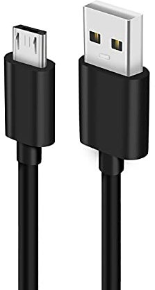 Câble de charge micro USB de rechange pour casque de jeu Corsair Gaming Void RGB Elite sans fil de qualité supérieure - 3 m
