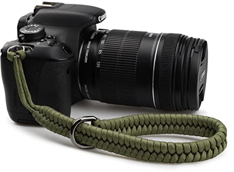 SUNYA Camera Wrist Strap for Photographers Paracord Rope Camera Hand Strap Compatible for DSLR or Mirrorless Camera