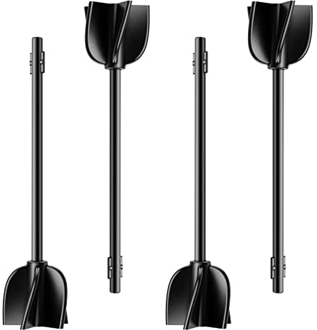 ISTOYO Resin Mixer Paddles for Premium Epoxy Mixer, Attachment for Epoxy Resin Mixer Pro, Reusable Resin Stirrrer, Paint Stirrer Drill Attachment for Resin Silicone Mixing (Included 4Pcs)