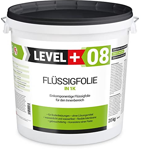 Flüssigfolie 20kg | Dichtfolie für Küche Bad Dusche | Abdichtfolie | Badabdichtung
