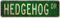 Texsource Igel Schild Igel Dekor Wanddekoration 10*40 CM Metall Vintage Dekorative Wanddekoration