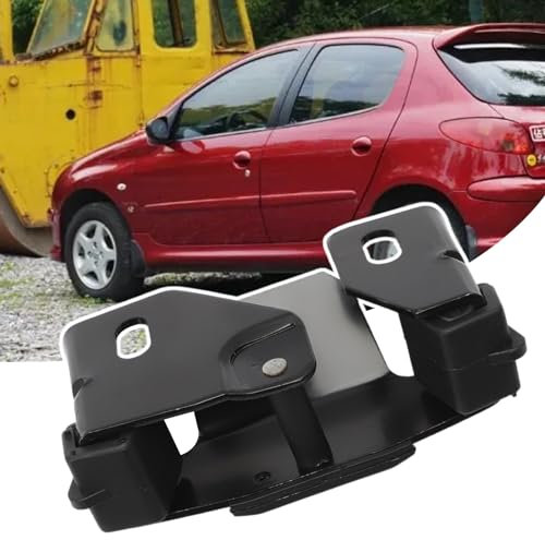 Konuooer Loquet Gache Serrure de Coffre Arrière Hayon Mécanisme Loquet Verrouillage Coffre de Hayon compatible pour 206 1998 à 2009 8724 C0 8724-C0