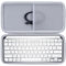 Lebakort Dur Étui Housse Cas Compatible avec Logitech MX Keys Mini Compact Minimaliste Clavier Bluetooth sans Fil Illuminé (Blanc)