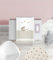Baby Wickelauflage ohne Verstärkung Teddybär-Traum - 70X 47 cm - Wickelplatte für Babybett - Wickelaufsatz und Bettumrandung - Changing Mat Zubehör