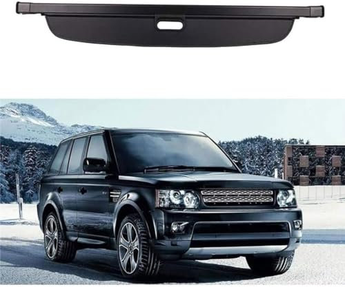 ZanLIn Auto Ausziehbar Kofferraum Rollo für Land Rover Range Rover Sport 2003-2013, Laderaumabdeckung Kofferraumabdeckung Rollo Kofferraum Schutz Abdeckung