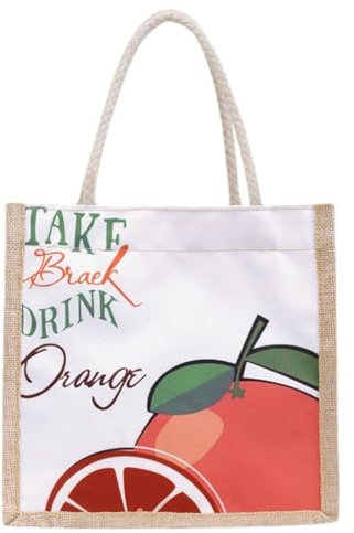 Kellegour Jutetasche,Jute Tasche,Jute-Beutel,Jute Gift Bag,für Geschenktasche Gartenparty Kleine Geschenktasche Getränk,Snacks,20 x 20cm