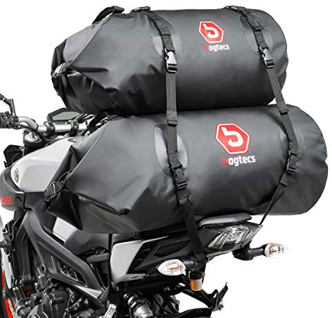 Set Motorrad Gepäckrolle Hecktasche BR50+BR30 Wasserdicht 80 Liter