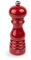 PEUGEOT - Moulin à Sel Paris u'Select 18 cm - 6 Réglages de Moutures - Innovation Sel Glace, Mécanisme Zirlion - En Bois Labellisé PEFC - Fabrication Française - Coloris Laqué Rouge Passion