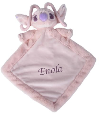 Doudou Stitch Angel Flopsie rose 25 cm