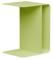 Metallbude Beistelltisch Cosmo Matcha Latte - Moderner Couchtisch & Beistelltisch aus Metall - Kratz-, Stoß- & Schlagfest - 60x40x44 cm