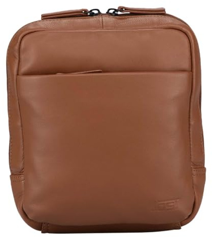 Jost Leder Umhängetasche Schultertasche Tromsoe Shoulder Bag Cognac hellbraun