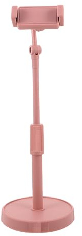Veemoon Support de Téléphone Portable de Bureau Réglable Télescopique 360° pour Smartphone, Perche à Selfie Rose Sakura, Trépied Stable pour Enregistrement Vidéo, Streaming