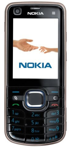 Nokia 6220 classic black (UMTS, HSDPA, Quadband, 5 MP, Lettore MP3, Radio FM, GPS) Cellulare (Importato da Germania)