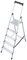 KRAUSE Stehleiter Solidy, 5 Stufen, 126238