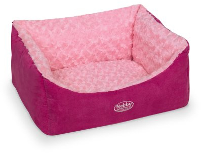 Nobby Komfort Bett eckig ARUSHA pink L x B x H: 45 x 40 x 18 cm