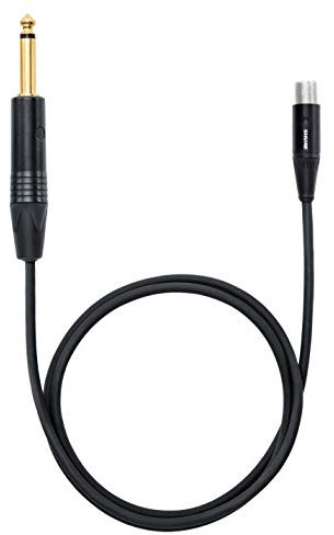 Shure WA306 3’ Premium Instrument Cable, 1/4-to-TA4F