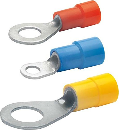 KLAUKE 62010 Quetschkabelschuh isoliert, M10, Isolier