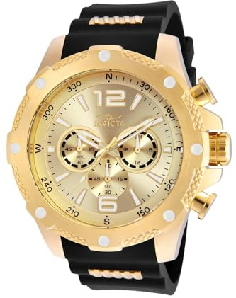 Invicta I-Force Edelstahl Herren Quarzuhrwerk - 50mm