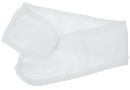 Klett-Haarband, weiß, 80% Polyester, 20% Baumwolle Länge: 58 cm, Breite 9 cm