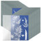 Cyanotypie-Papier | 32 Blatt Sonnendruckpapier Mit 1 Blatt Acrylplatte | A5 Solar Zeichenpapier Empfindlichkeit Natur Druckpapier Für Kinder Erwachsene Projekt Blau