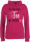 Pullover Damen Hoodie Frauen - Sprüche Statement mit Spruch - Ich Bin eine Fee - S - Fuchsia - lustige sprueche sprüche+Pullover sprüchen katastrophe Hoody Frau spruechen katastro Kapuze