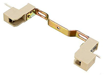 Ogquaton R7S Ampoule Douille Support de Lampe connecteur céramique céramique poignée pour la lumière d'inondation, 118 mm de Haute qualité