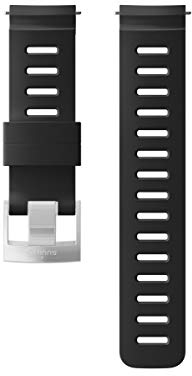 Suunto Dive 1 Silikonarmband 24 mm Black/steel Größe M