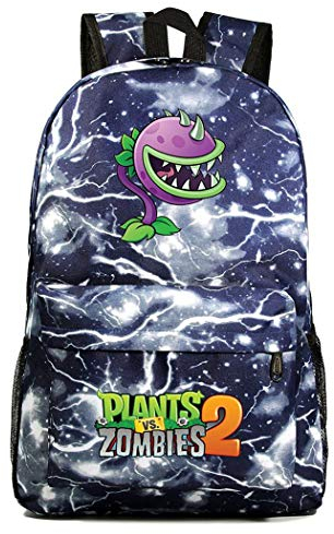 WANHONGYUE Plants vs. Zombies Spiel Cosplay Casual Daypack Rucksack Tagesausflug Reisetasche Galaxis D /1