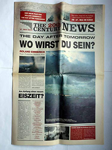 The Day After Tomorrow - Dennis Quaid - Ian Holm - Sela Ward - Presseheft