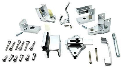 Harris Hardware TP2100 Türbeschläge, Chrom